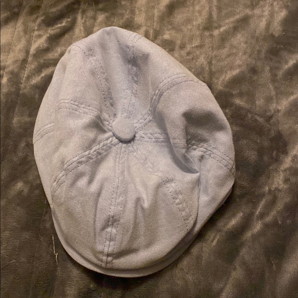 Light Blue Newsboy Cap
